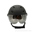 Capacete de snowboard mais seguro com viseira